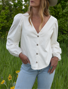 Victoria Blouse in Organic Cotton