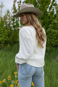 Victoria Blouse in Organic Cotton
