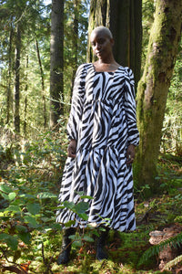 Michelle Dress in Zebra